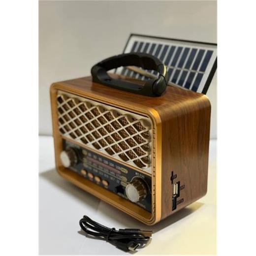 Everton Rt-735 Solar Enerjili Nostajık Radyo Bluetooth Usb-Fm-Radyo(550.20.20.0214)