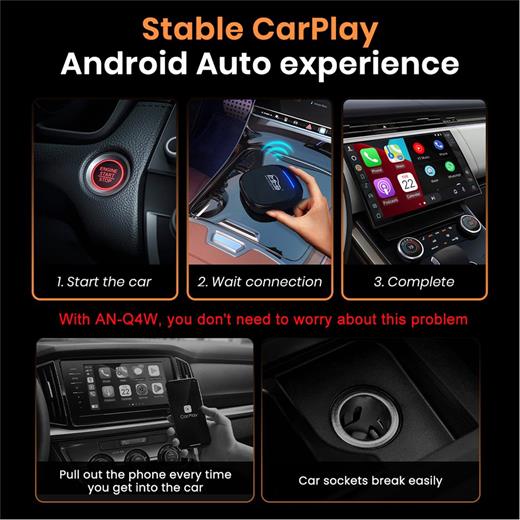 Mmb Max 5.0 Android 13, 8+128Gb, Kablosuz-Wireless Carplay Sm6225 Chipset Full Android Box(550.30.20.0018)