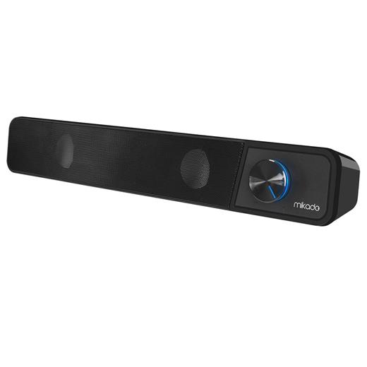 Mikado Md-69S Siyah 3Wx2 Led Işıklı Multimedia Soundbar Speaker(550.50.50.0088)