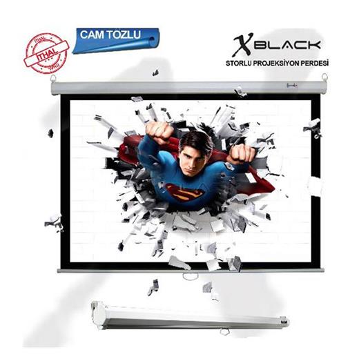 Xblack Xge-180 Kumandalı Motorlu Projeksiyon Perdesi(550.60.10.0020)