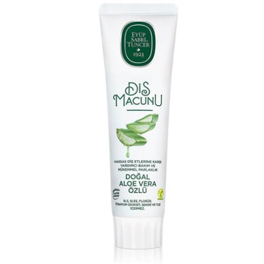 Eyüp Sabri Tuncerdoğal Aloe Vera Özlü Diş Macunu 90 Ml(650.50.10.0019)