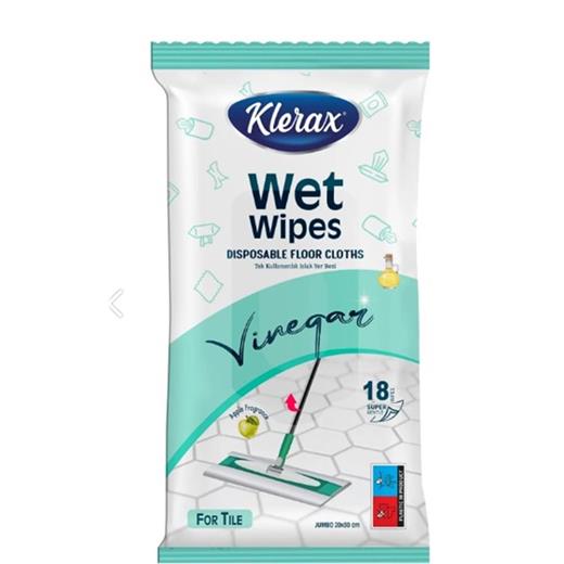 Klerax Tek Kullanımlık Sirkeli Islak Yer Bezi(650.50.20.0049)