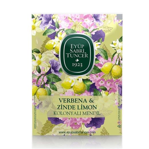 Eyüp Sabri Tuncer 50Li Mendil Verbena Kolonyalı  (9,3 X 12,5) Doypack(650.50.40.0234)