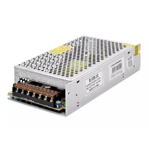Hadron Hd8203 Metal Adaptör 12V 10A 20-10-4Cm Gümüş(700.50.30.0059)