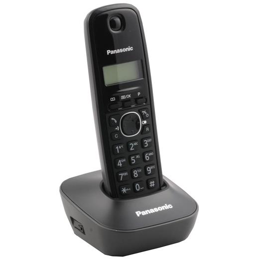 Panasonic Kx-Tg1611 Siyah Telsiz Dect Telefon 50 Rehber(750.20.20.0017)
