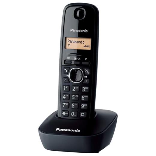 Panasonic Kx-Tg1611 Siyah Telsiz Dect Telefon 50 Rehber(750.20.20.0017)