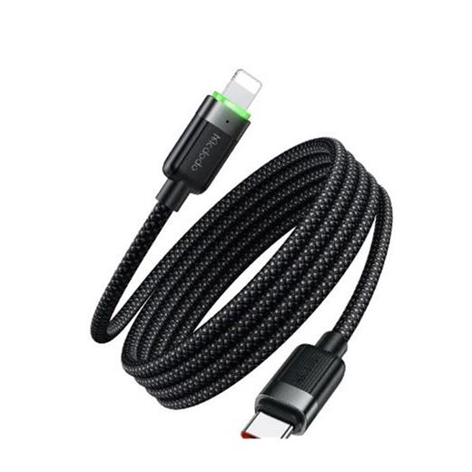 Mcdodo Ca-2010 36W Usb-C To Lıghtnıng Manyetik Sarılabilir Kablo - 1.2 M Siyah(750.60.20.0072)
