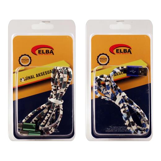 Elba Eck-44M Bağlantı Kablosu Micro 1Mt Renkli(750.60.25.0034)