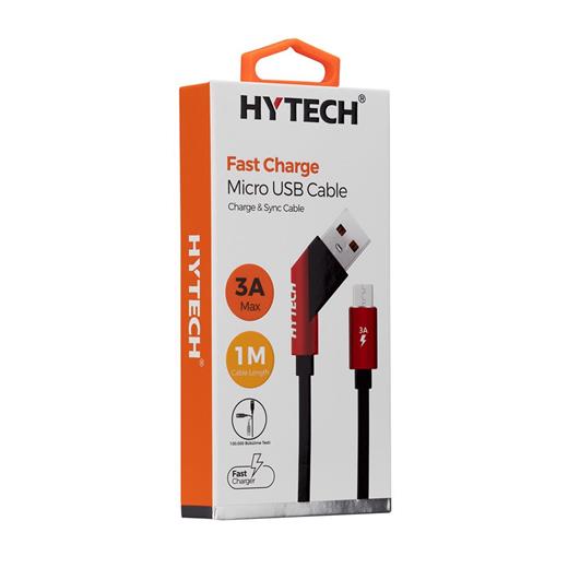 Hytech Hy-X215 3A Micro Usb 1M Siyah Data + Sarj Kablosu(750.60.25.0114)