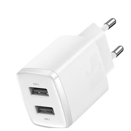 Baseus Ccxj010202 10,5W Beyaz Şarj Aleti(750.60.35.0181)