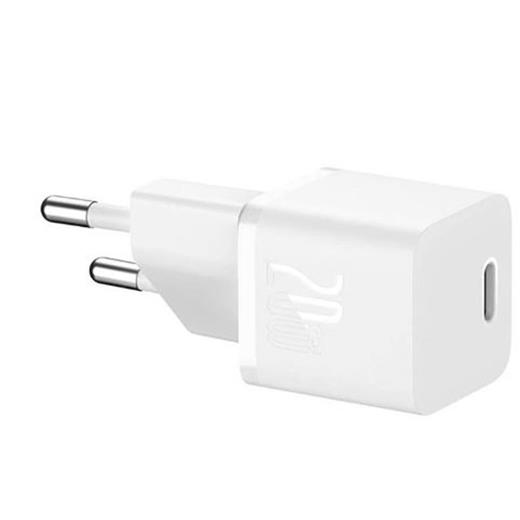 Baseus Ccgn050102 20W Beyaz 1C Gan5 Adaptör Mini(750.60.35.0185)