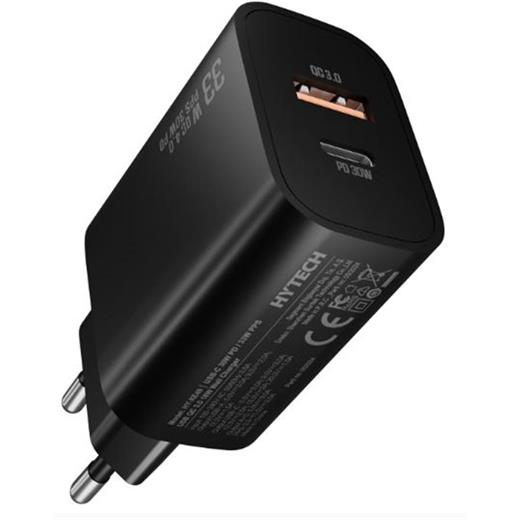 Hytech Hy-Xe49 Type-C + Usb-A 30W Pd - 33W Pps Usb Qc 3.0 18W Hızlı Ev Şarj Adaptörü(750.60.40.0006)