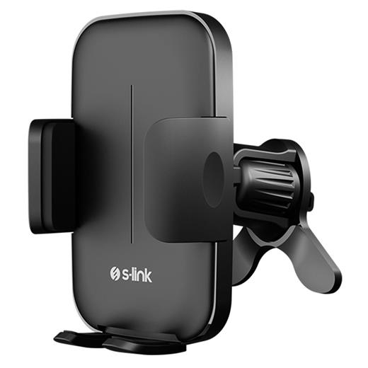 S-Link Sl-At89 Universal Ayarlanabilir Siyah Klima Izgara Üzeri Araç Telefon Tutucu(750.70.20.0029)