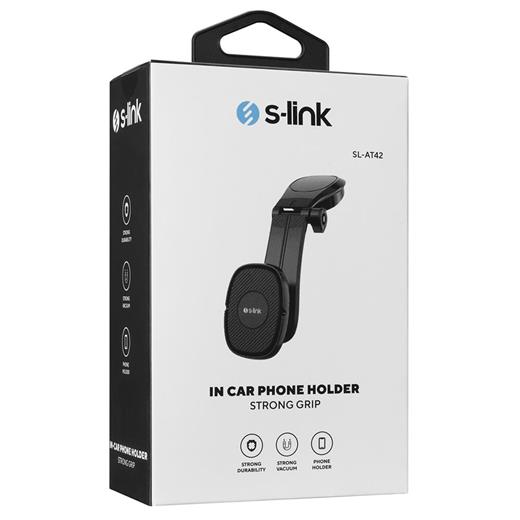 S-Link Sl-At42 Universal Ayarlanabilir Siyah Torpido Üstü Jel Pad Mıknatıslı Telefon Tutucu(750.70.20.0039)