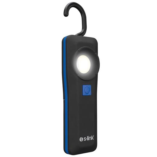S-Link Sl-F593 3W Cob Led 3Xaaa 1.5V Pil Lensli Özel Tasarımlı Manyetik Tutuculu El Feneri(800.20.30.0005)
