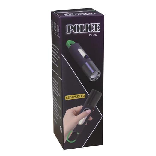Polıce Ps-303 Yan Aydınlatma Işıklı, Şarjlı El Feneri(800.20.40.0021)