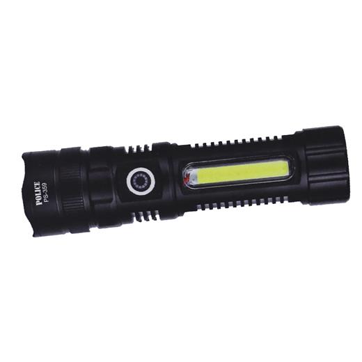 Polıce Ps-359 Zoom, Magnet Ve Yan Aydınlatmalı  Özellikli Şarjlı El Feneri(800.20.40.0032)