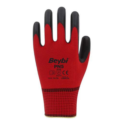 Beybi Nitril Pmk Pn5 Kırmzı Siyah 10 Beden 12Li Paket(800.40.10.0045)