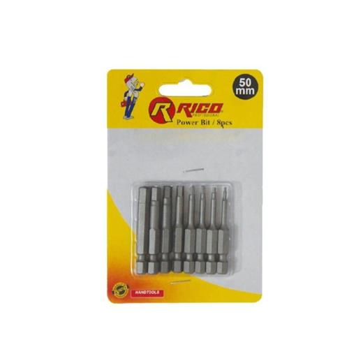 Rıco 005-Kk1132  50Mm 8 Parça Allen Bits Uç Seti (800.60.40.0148)