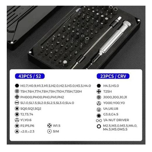 Uf-Tools 800088 Hassas Bits Uçlu 88 Parça Tamir Seti(800.60.40.0283)