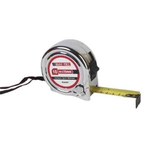 Bay-Tec Mk4149 10Mt 25Mm Krom Şerit Metre (800.60.50.0027)