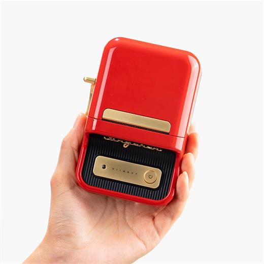 Nıımbot B21S Red Termal Taşınabilir Bluetooth Etiket Yazıcısı(850.50.10.0020)