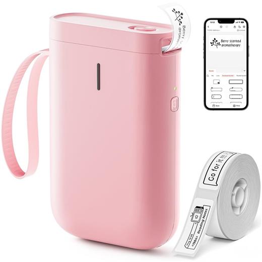 Nıımbot D11 Pembe Termal Taşınabilir Bluetooth Etiket Yazıcısı(850.50.10.0033)