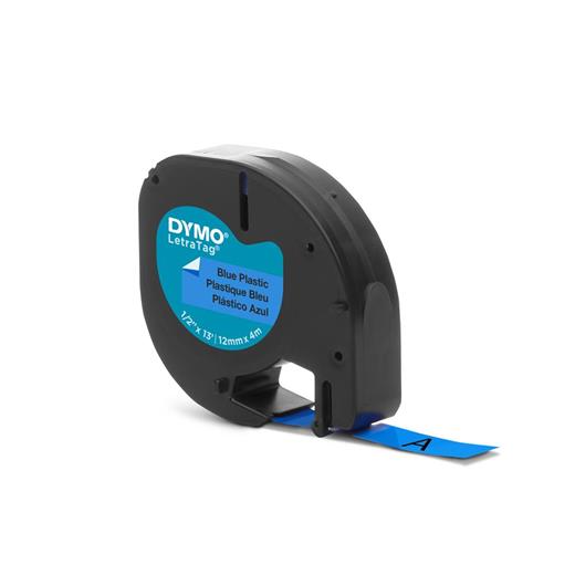 Dymo S0721650 Letratag Plastik Şerit ( 12 Mm X 4 Mt ) , Mavi (59426) 91205(850.50.40.0193)