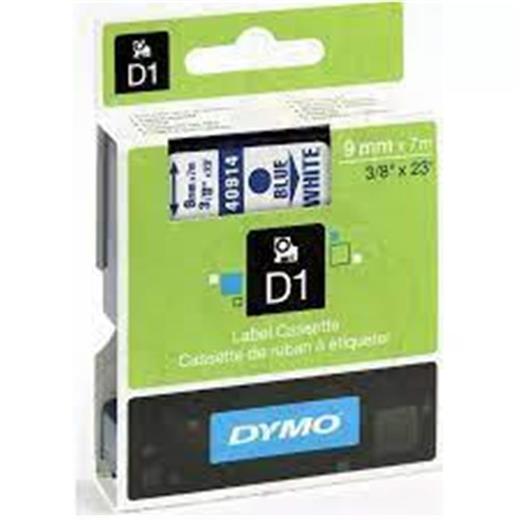 Dymo S0720690 D1 Yedek Şerit 9 Mmx7Mt Beyaz-Mavi 40914(850.50.40.0244)