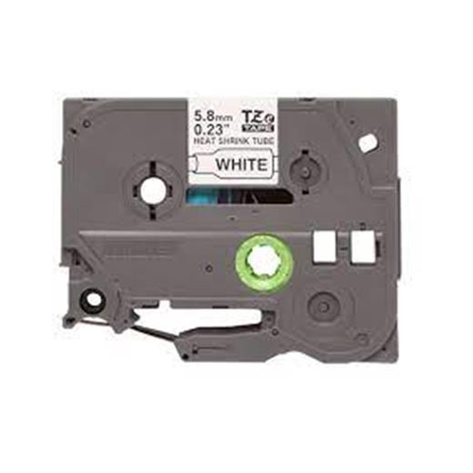 Brother P-Touch Hse-231 12 Mm Beyaz Üzerıne Sıyah  Isı İle Daralan Laminasyonlu Etiket(850.50.40.0262)