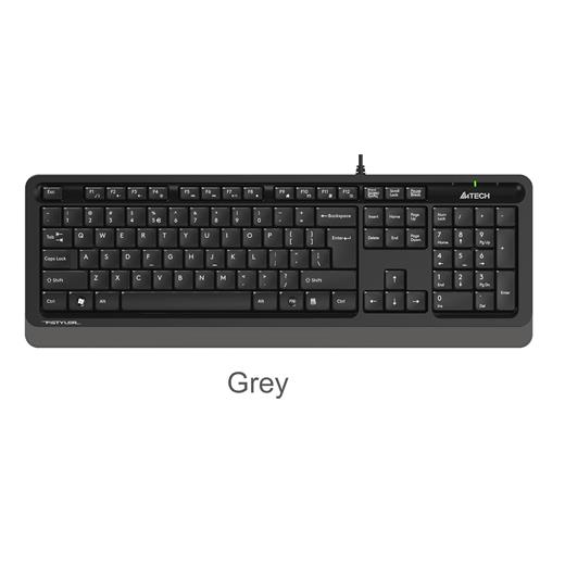 A4 Tech Fk10 Q Usb Fsytyler Gri Tr Fn-Multimedya Klavye(900.40.30.0244)