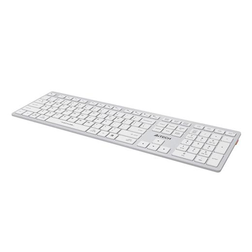 A4 Tech Fstyler Fbx50C Beyaz Bluetooth+2.4G Nano Fn Şarjlı Multimedya Klavye(900.40.30.0283)
