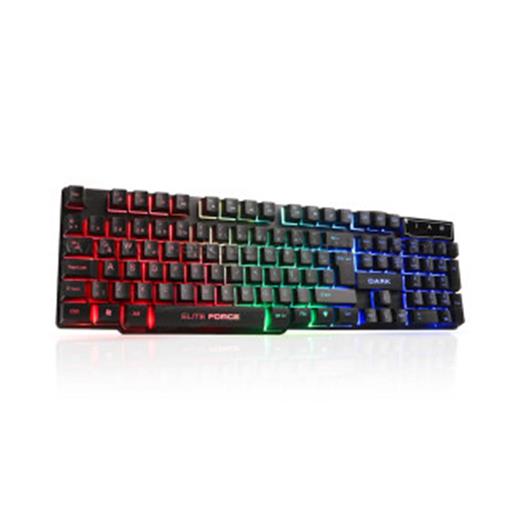 Dark Elite Force Gk1000 Mekanik Hisli Rainbow Aydınlatmalı Türkçe Q Oyuncu Klavyesi(900.40.40.0047)