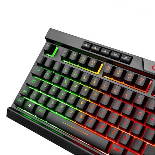 Rampage Bygamex-K2 Rainbow Aydınlatmalı Gaming Oyuncu Klavyesi(900.40.40.0114)
