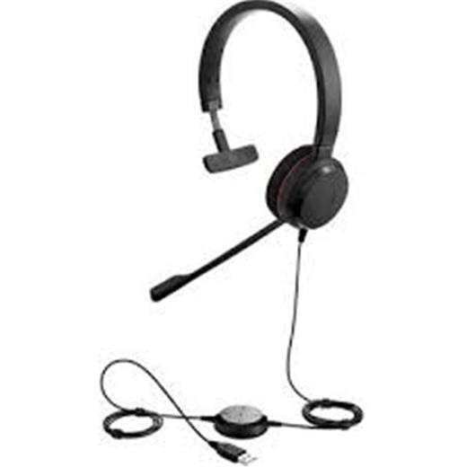 Jabra Evolve 20 Mono Usb Nc Kulaklık Mikrofon Tek Taraflı(900.70.30.0130)