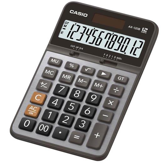 Casio Ax-120B 12 Hane Masa Üstü Hesap Makinesi(950.10.10.0001)