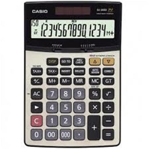 Casio Dj-240D Plus İşlem Kontrollü 14 Hane Masa Üstü Hesap Makinesi(950.10.10.0012)