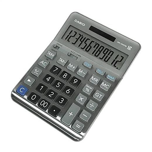 Casio Dm-1200Fm 12 Hane Masa Üstü Hesap Makinesi(950.10.10.0013)