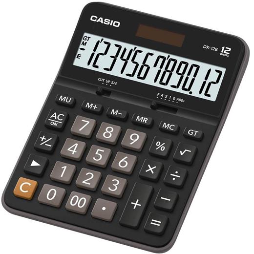 Casio Dx-12B 12 Hane Masa Üstü Hesap Makinesi(950.10.10.0026)