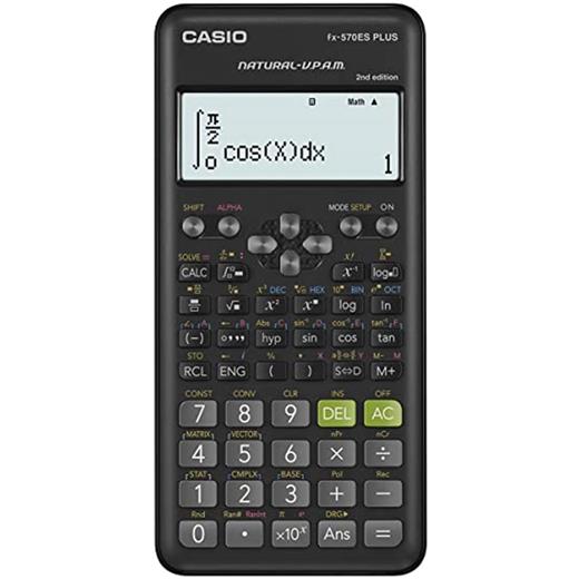Casio Fx-570Es Plus 2. Versiyon Bilimsel Fonksiyonlu Hesap Makinesi(950.10.10.0031)