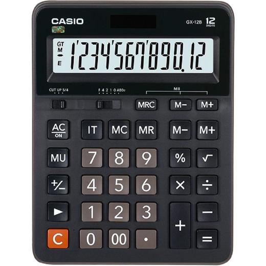 Casio Gx-12B 12 Hane Masa Üstü Hesap Makinesi(950.10.10.0050)