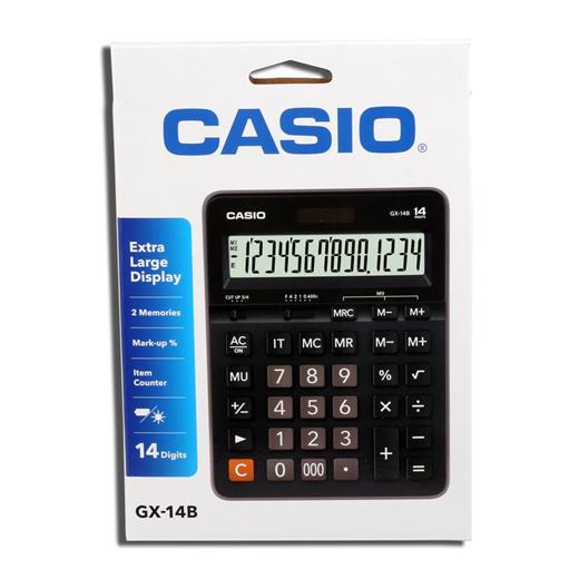 Casio Gx-14B 14 Hane Masa Üstü Hesap Makinesi(950.10.10.0051)