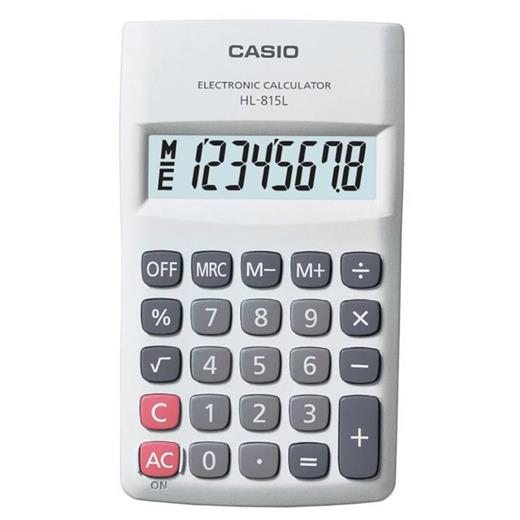 Casio Hl-815L-We 8 Hane Beyaz Hesap Makinesi(950.10.10.0057)