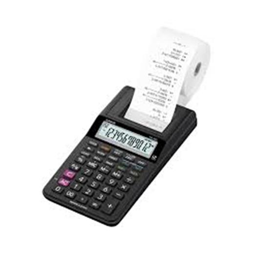 Casio Hr-8Rc-Bk 12 Hane Siyah Şeritli Hesap Makinesi(950.10.10.0063)