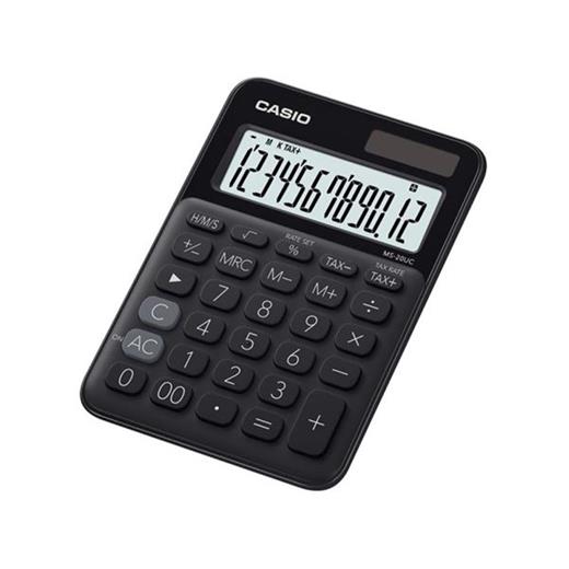 Casio Ms-20Uc-Bk 12 Hane Siyah Masa Üstü Hesap Makinesi(950.10.10.0088)