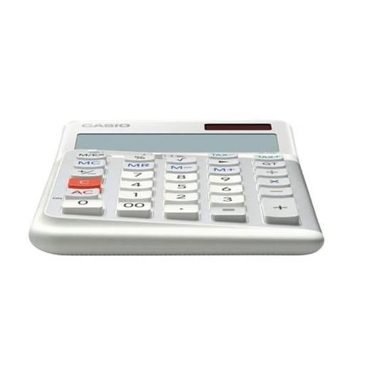 Casio Je-12E-We Beyaz 12 Hane Masa Üstü Ergonomik Tuşlu Hesap Makinesi(950.10.10.0170)