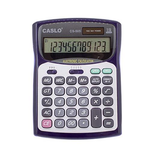 Csl Cs-505 12 Hane Masa Tipi İşlem Kontrollü Su Geçirmez Hesap Makinesi(950.10.20.0006)