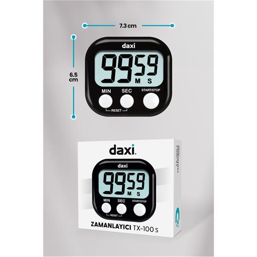 Daxi Tx-100 Siyah Kronometre(950.10.30.0010)