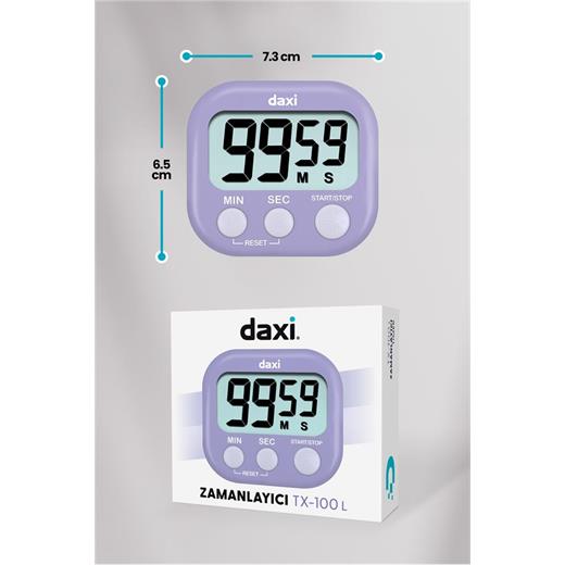Daxi Tx-100 Lila Kronometre(950.10.30.0014)