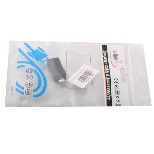 S-Link Sl-200 Mini 5P Dişi To Micro Usb Erkek Çevirici(Kablo Ç S-Link Sl-200)